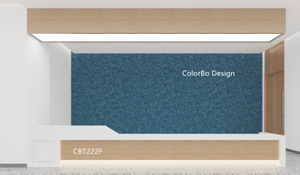 Panel acústico para mascotas con pantalla de fieltro de absorción acústica para decoración de oficina CBT222F