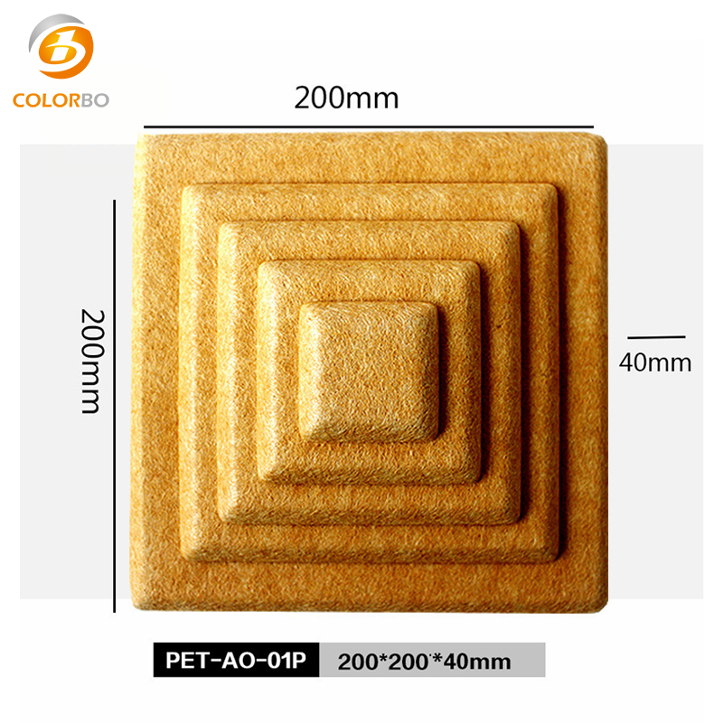 Panel 3DWall 100% fibra de poliéster sin formaldehído