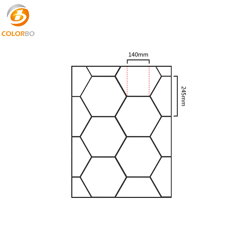 PET-DK-05 Tablero absorbente de sonido de protección ambiental de fibra de poliéster