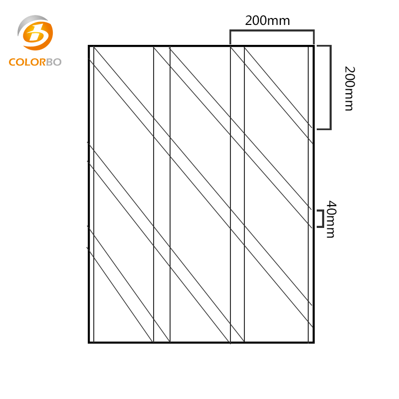 PET-DK-02 Panel Acústico Tallado en PET de Material Reciclado para Decoración de Cine