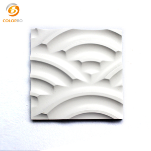 Diseño de pared interior Paneles de pared MDF Patrón 3D