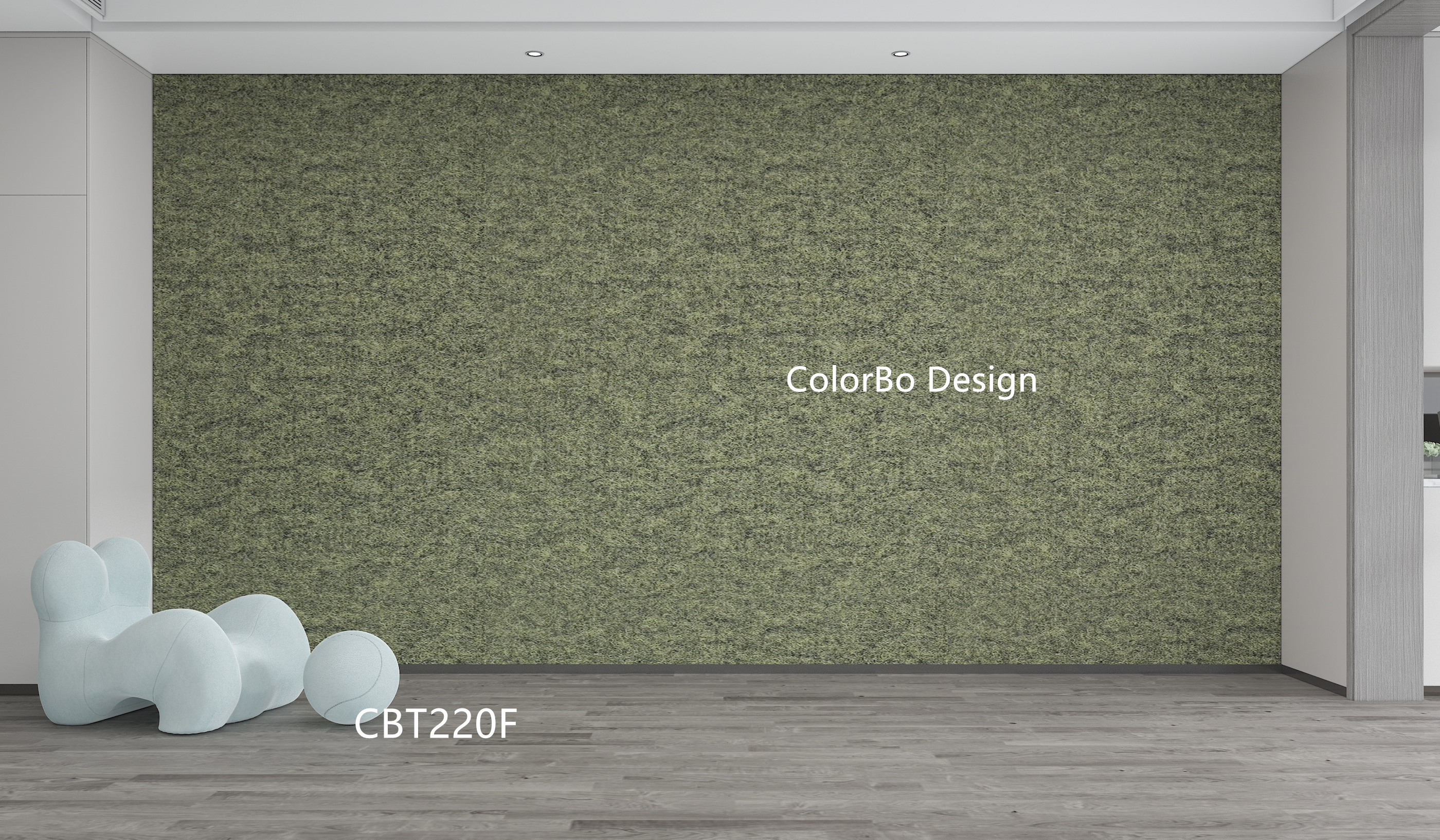 CBT220 Material de insonorización con cancelación de ruido Paneles acústicos  de poliéster Acústico de PET liso - Comprar panel acústico, varios colores  a elegir, panel decorativo Producto en ColorBo